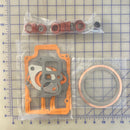 657-29501 TS2 Gasket/Joint set, this is a decarbon gasket set commonly known as a top end gasket set.