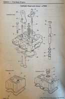 751-11073 Valve cover gasket, fits the Lister Petter LPA, LPW, LPWS, LPWT, LPWG Alpha engines.