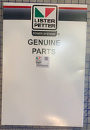 Lister Petter, ST3 overhaul gaket/joint set,part number 657-23557 Supersedes Part Number 657-23555