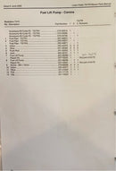 570-34690 Fuel lift pump kit used with the Lister Petter TS/TR series engines