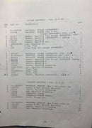 255346-00-00 Gasket, intake manifold, used on the 2300 and 3400 series Hercules Gas and Diesel engines.