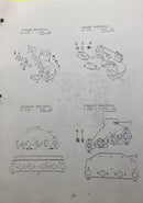 255346-00-00 Gasket, intake manifold, used on the 2300 and 3400 series Hercules Gas and Diesel engines.