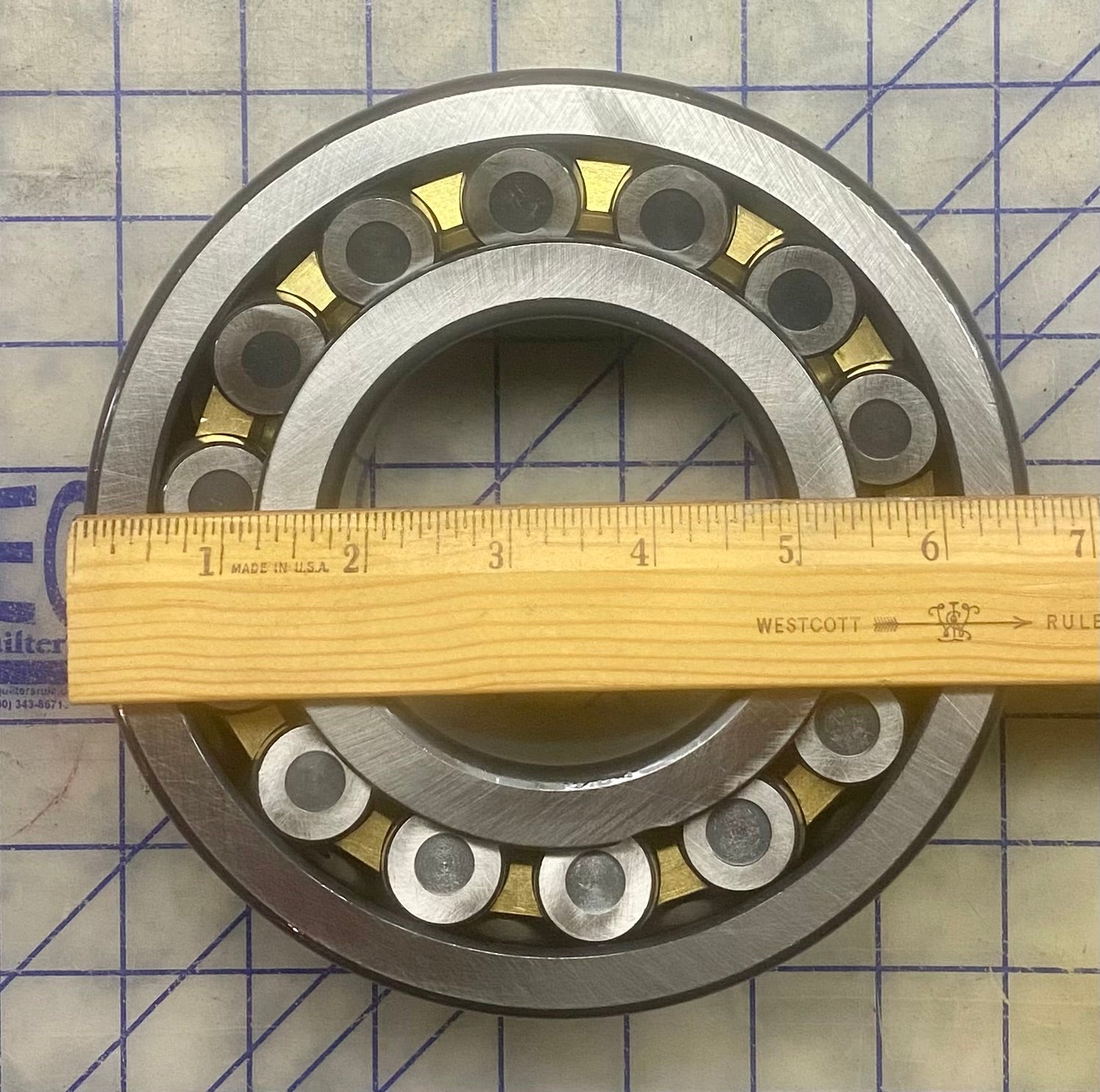 10934 Shaft Bearing, for Read Screen-All Screens, models RD_40 and Nor