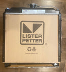 757-31010 Radiator assembly, Lister Petter part numbers 757-23980 and 757-22060 are associated with this assembly. This radiator was used on the  LPW, LPWS, LPWG series engines. There is a 10 day lead time for this assembly.