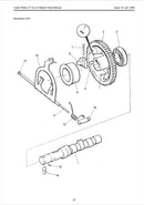 601-20910 Pin pivot, Commonly used through out the Lister Petter line of engines. LT, LV, TS, TR, TX