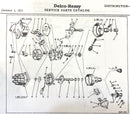 40-2505002 Contact, ignition contact set used on a G2300 series Hercules 4 cylinder gasoline type engine