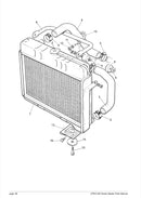 757-31010 Radiator assembly, Lister Petter part numbers 757-23980 and 757-22060 are associated with this assembly. This radiator was used on the  LPW, LPWS, LPWG series engines. There is a 10 day lead time for this assembly.