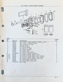 207388 “O”, Ring used on the Hercules D4800 and D5000 series engine, at the oil cooler