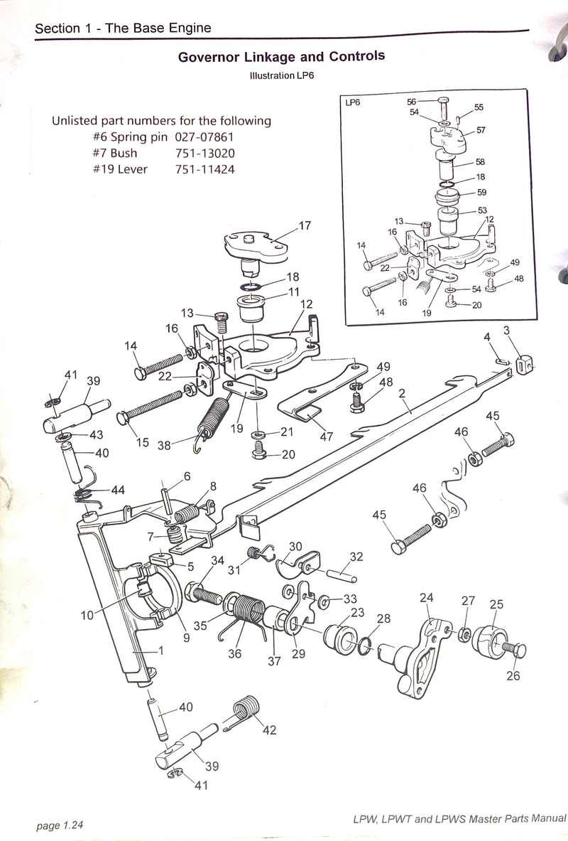 751-15140 Anchor plate,  Used on the Lister Petter LPW series engines also known as the Alpha series. This is a internal governor part.