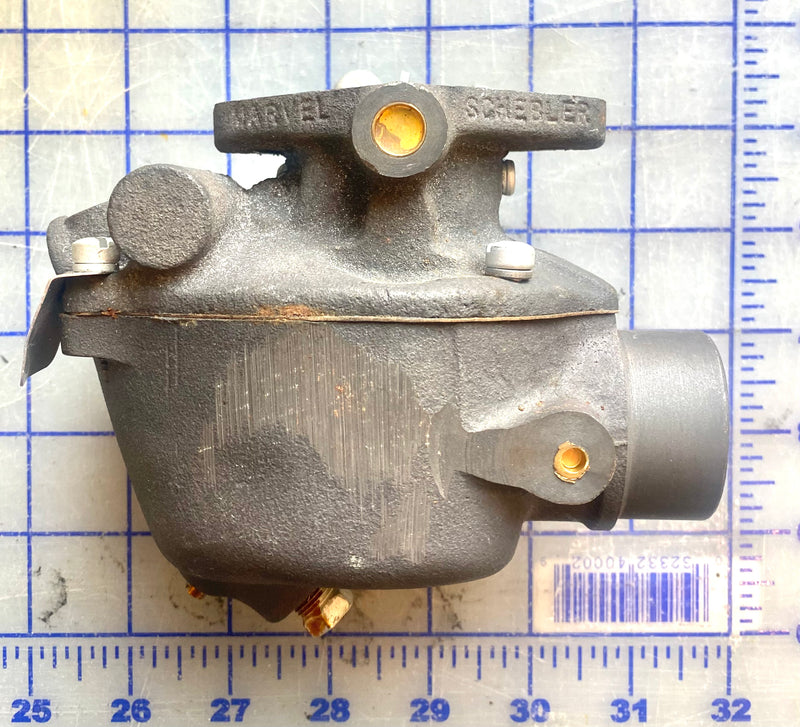 TSX 455 Marvel-Schebler Carburetor, used on the Hercules IXB Industrial engine. There is a $200 dollar core charge associated with the price of this part.