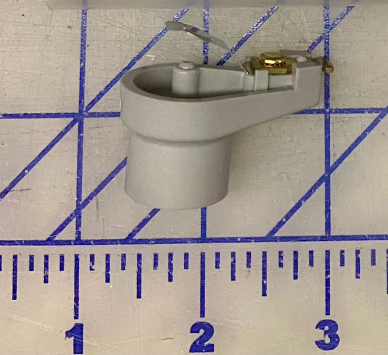 40-2504601 Rotor, Delco distributor rotor, Hercules G 2300 and the G3400, 4 and 6 cylinder engines.