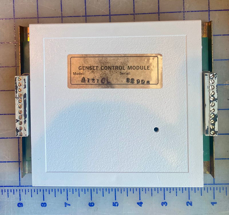 72190-716/B Genset Control Module, Used in the PSS35000-34/B Winco gaseous generator. There is a $200 dollar core charge built into the price. You will receive the $200 dollars back once your old core is returned to OPP, your cost will be $536.50.