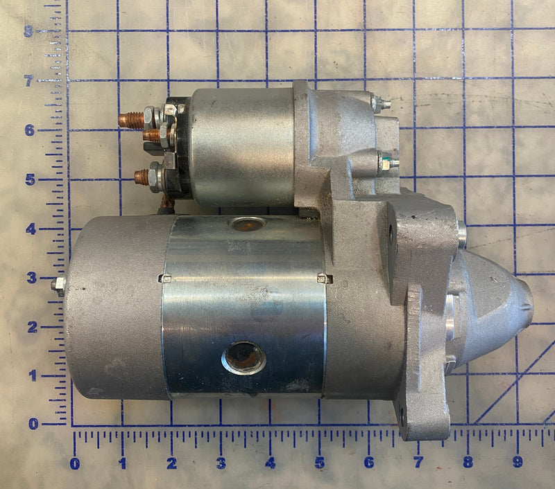 7773812 Starter, Used in the  Elliott MPSG 19/20 generator. This starter will also fit in the Genmac HSG 19.This generator used the Fiat 1600cc engine. There is a $100.00 dollar core charge with this purchase.