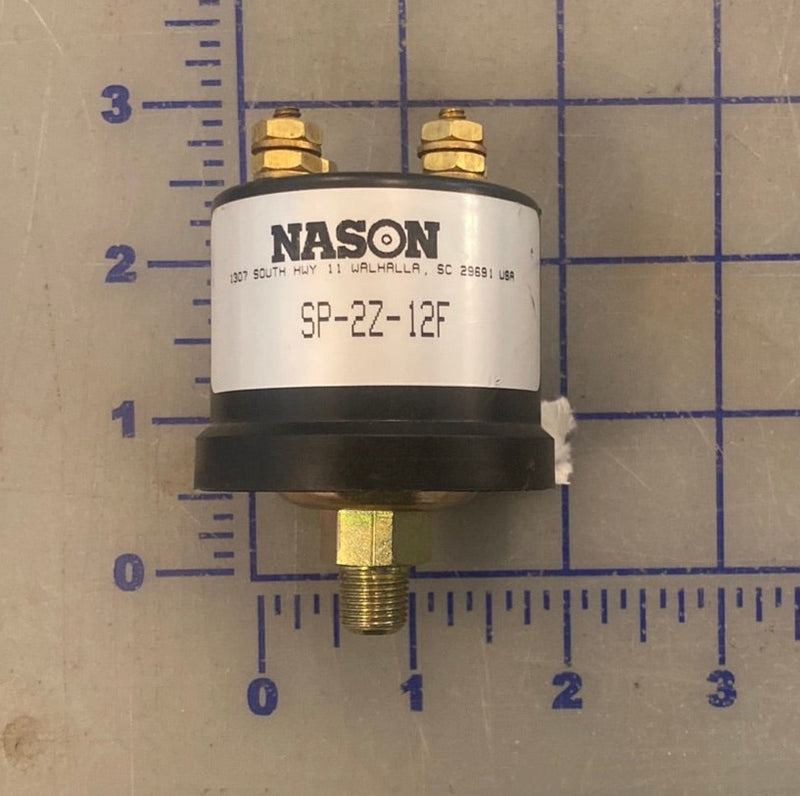 SP-2Z-12F Nason low oil pressure switch, commonly used on the DMT generators