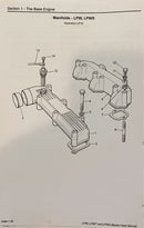 Lister Petter Exhaust Manifold Gasket, 751-10103 fits LPA, LPWG, LPW/S engines
