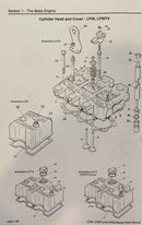 753-40891 Head Gasket, This head gasket fits the Lister Petter LPW3, LPWS3, LPWG3 engine only.