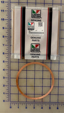 Lister Petter Cylinder Base Joint parts number 201-32430, This copper gasket is used on both the TS and the TR model of Lister Petter  engines