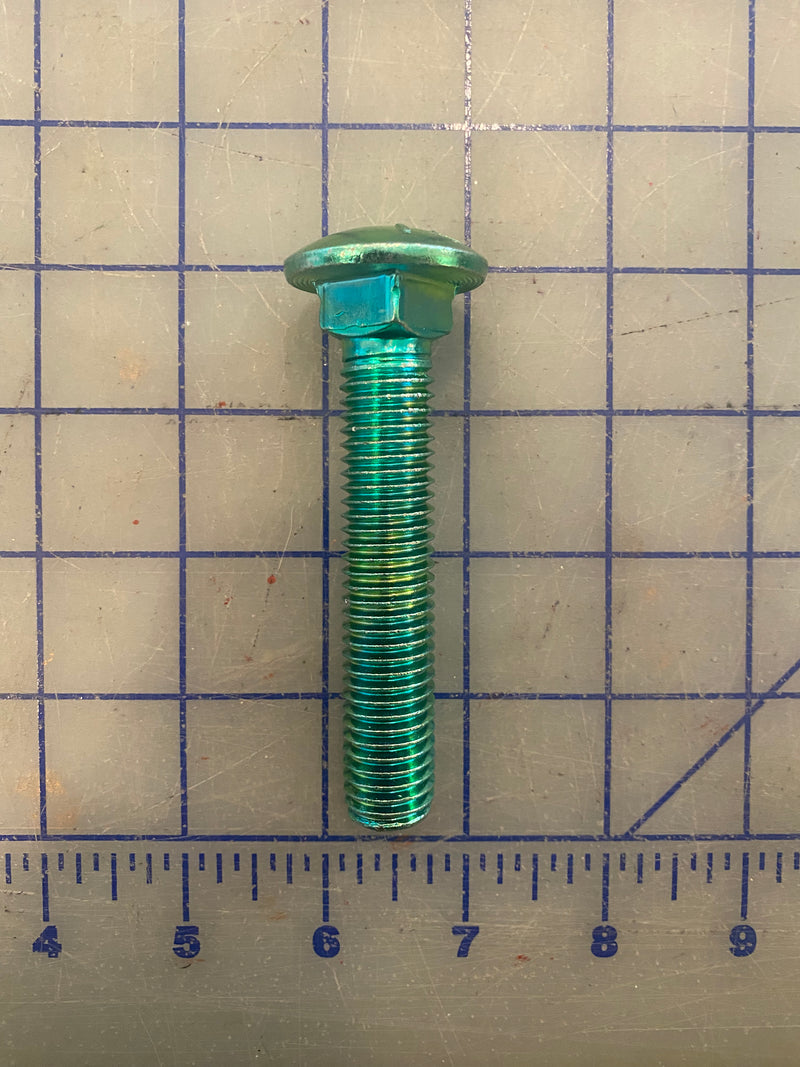10171 Carriage bolt, used on the outside bottom side clamps 3 per.  Read Screen All model RD-40 and RD-90 screens.