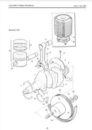 570-36150 Big end bearing, used on a Lister Petter TX model engines.