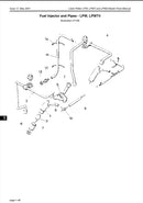 751-10244 Injector pipe assembly, used on the Lister Petter LPW and LPWT series engine.