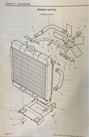 757-26180 Bottom radiator hose, used on a Lister Petter LPWT4 "super large" engine.