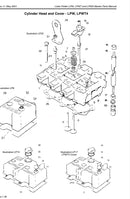 201-30261 Rubber Cup, used to seal the push rod tubes, fits model LPA,  LPW/S/T Lister Petter engines