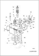 351-10341 O-Ring seal, used in numerous places in the Lister Petter line of engines