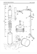 272-00071 Spring washer, used on the TS, TR, TX and the TL model Lister Petter engines